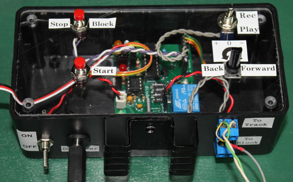 PICAXE Model Railroad Speed Controller