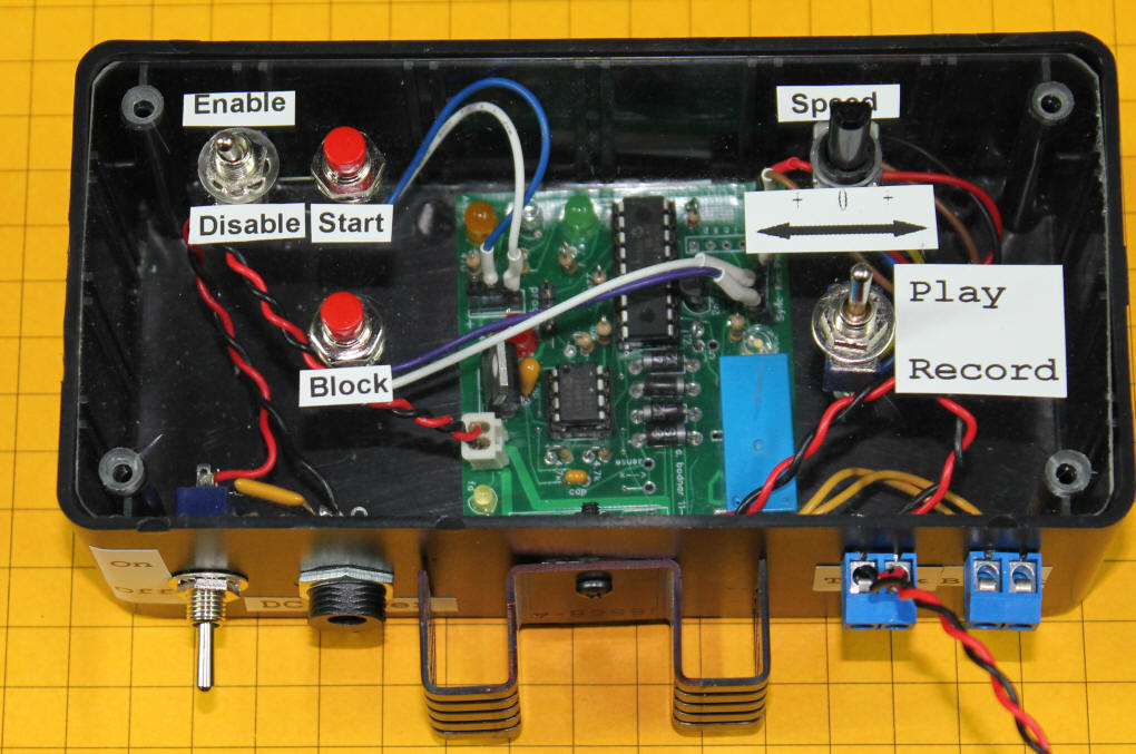 PICAXE Model Railroad Speed Controller