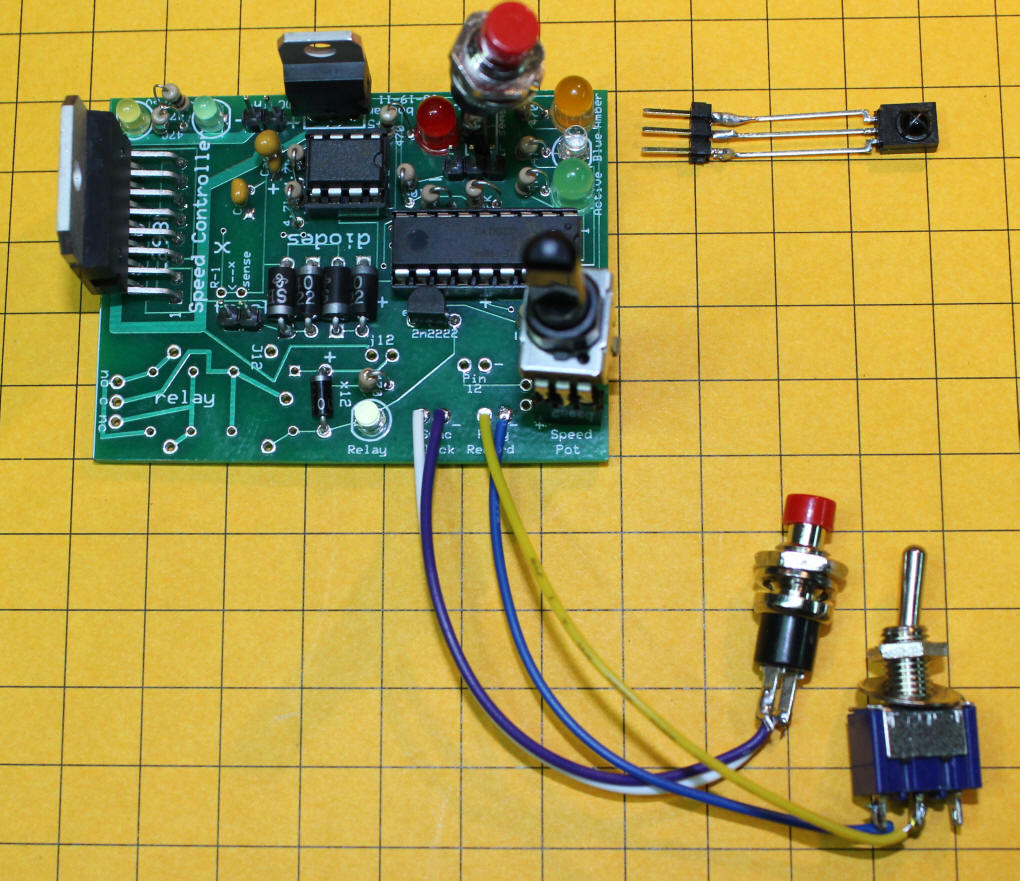 PICAXE Model Railroad Speed Controller