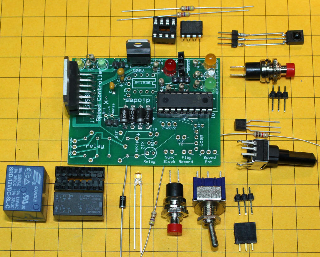PICAXE Model Railroad Speed Controller