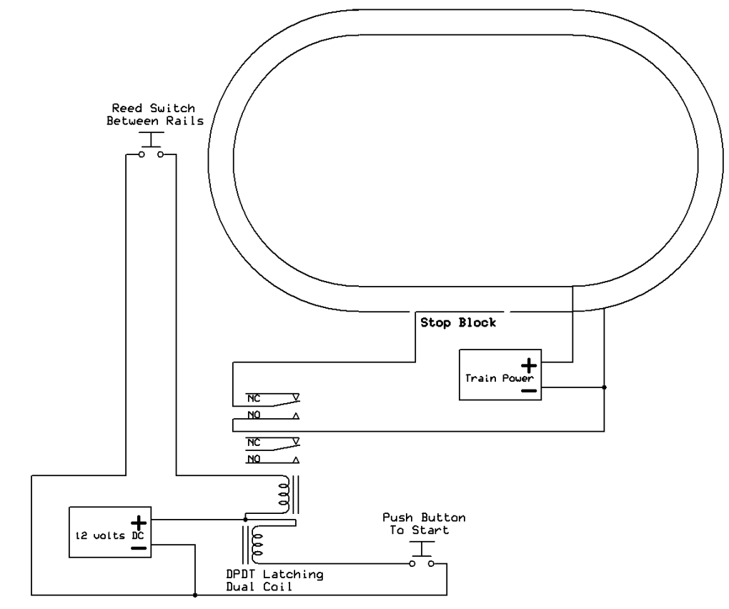 12 Volt Dc Relay Wiring Diagram from www.trainelectronics.com